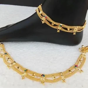 22K Gold Anklet – Elegant Design with Premium Craftsmanship